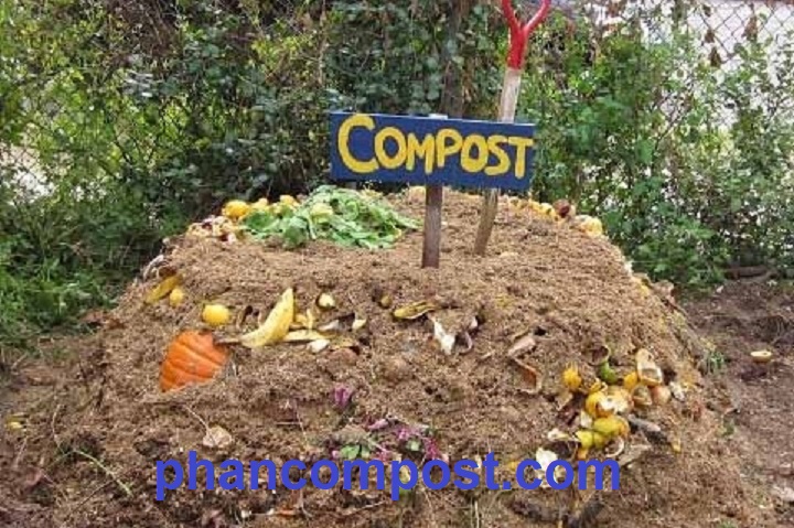 dùng phân compost